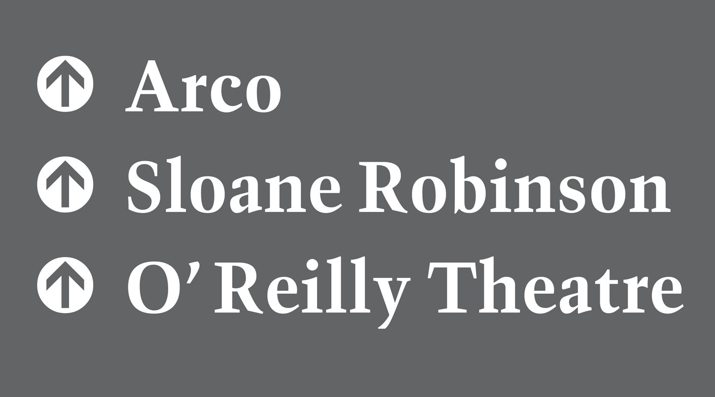 Keble College signage